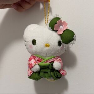 Macha Hello Kitty Keychain / Bag Charm
